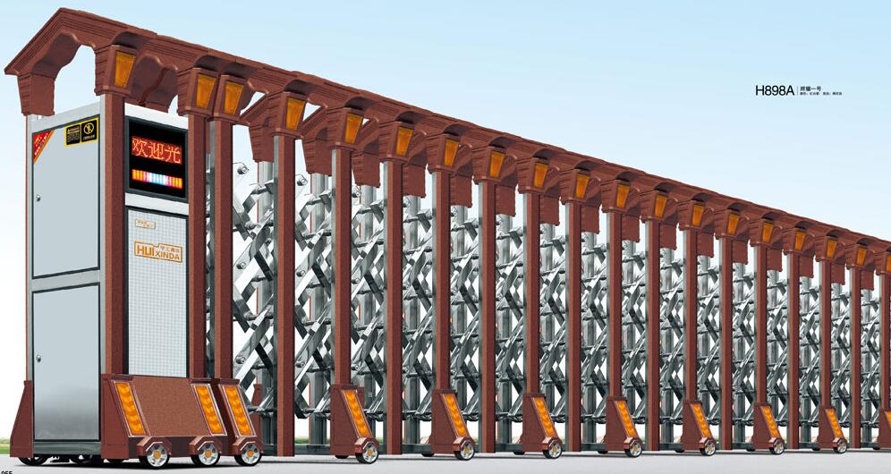 不銹鋼伸縮門(mén) - 輝耀一號(hào)H898A