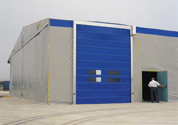 高速折疊堆積門