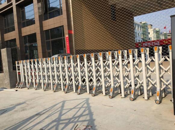 石家莊鐵道大學訂購石家莊出安智能電動伸縮門