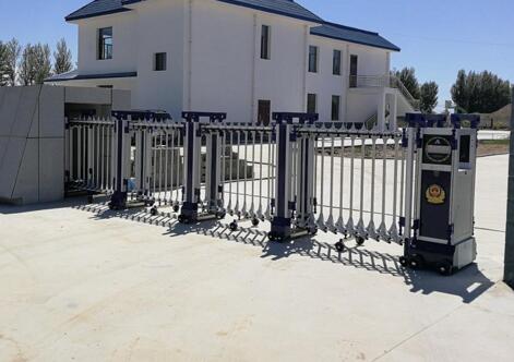 石家莊出安智能電動(dòng)伸縮門(mén)成功落地正基九宸