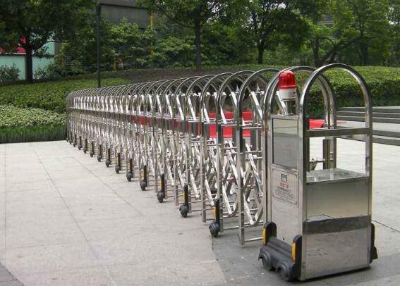 杭州出安智能電動(dòng)伸縮門成杭州娃哈哈雙語學(xué)校的安全看護(hù)