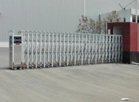 杭州帷盛科技有限公司成功安裝杭州出安智能伸縮門(mén)