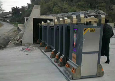 招財進寶工程案例 - 中出網-智能出入口與停車充電門戶