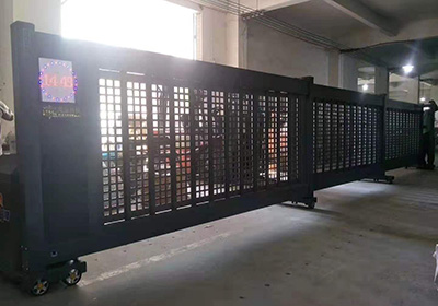 段滑門系列工程案例 - 中出網(wǎng)-智能出入口與停車充電門戶