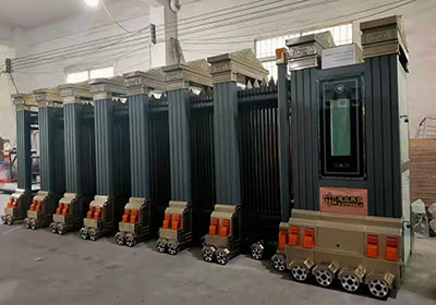 金碧輝煌工程案例 - 中出網(wǎng)-智能出入口與停車充電門戶