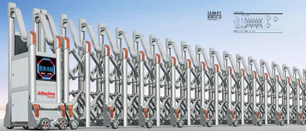 不銹鋼伸縮門 - 不銹鋼伸縮門