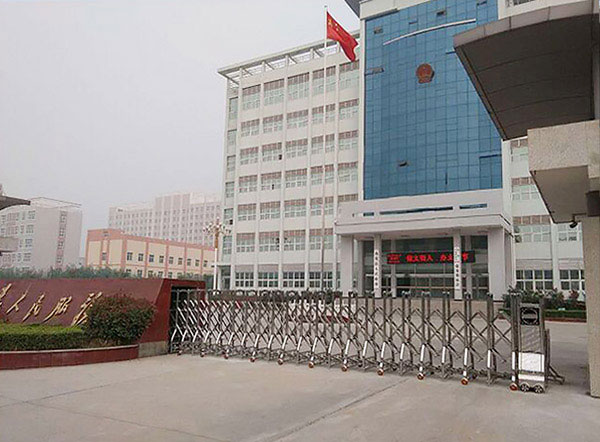 安陽出安智能電動伸縮門進駐安陽河南內(nèi)黃縣政府
