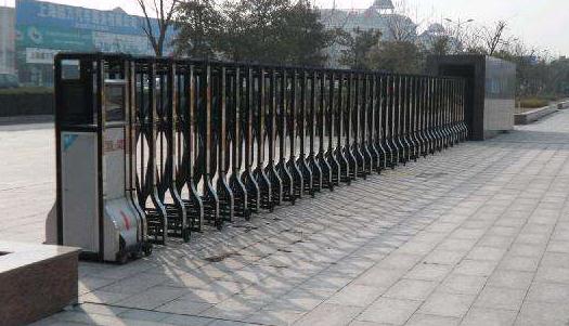 保定出安智能伸縮門(mén)進(jìn)駐保定萊特整流器股份有限公司