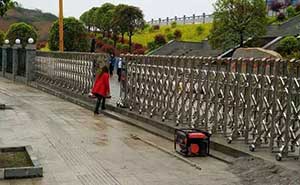 畢節(jié)大方縣檢察院電動伸縮門案例