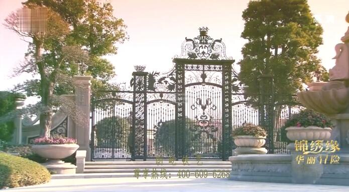 熱烈祝賀天津出安智能鐵藝大門進駐天津寧園別墅