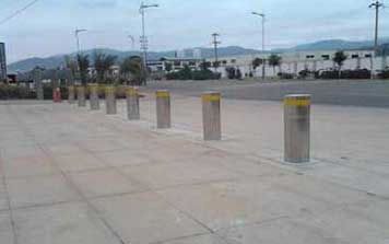 青島出安智能升降柱閃耀在青島保利?大國(guó)璟項(xiàng)目