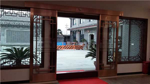 慶賀寧波出安智能自動門進駐寧波中海學仕里