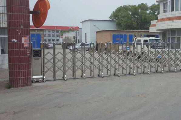 寧波出安智能電動(dòng)伸縮門被寧波韻升股份有限公司啟用