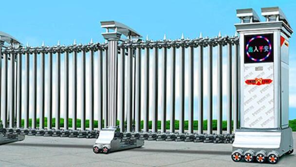 唐山出安智能電動伸縮門進駐唐山市永興鋁型材有限公司