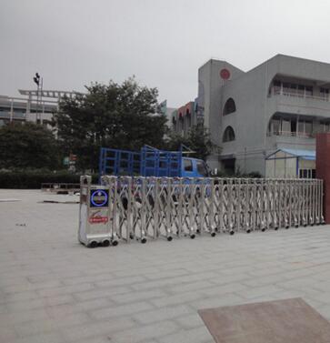 唐山出安智能為唐山建設(shè)集團(tuán)有限責(zé)任公司提供電動(dòng)伸縮門工程