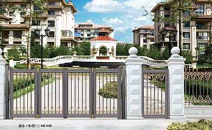 濰坊金茂濰坊項(xiàng)目認(rèn)準(zhǔn)濰坊出安智能別墅鋁藝大門(mén)