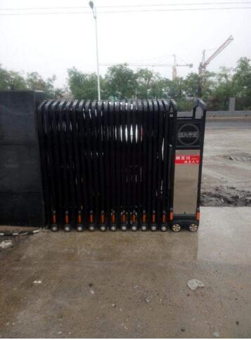 溫州出安智能伸縮門進駐國鴻溫州1號