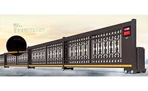 智能伸縮平移門909A（深咖）