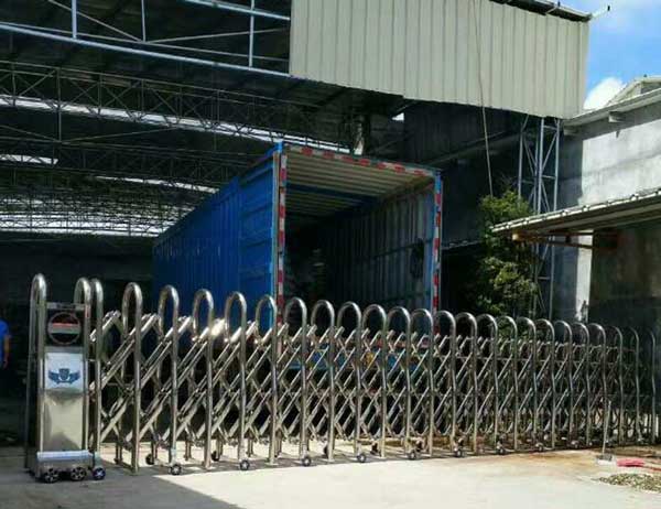 熱烈祝賀揚州出安智能電動伸縮門進駐揚州鑫源陶瓷有限公司