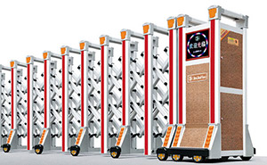 揚州市中醫(yī)院對揚州出安智能電動伸縮門給予好評