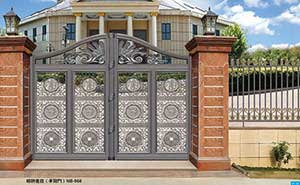 齊潤(rùn)花園項(xiàng)目成功采購(gòu)淄博出安智能別墅鋁藝大門