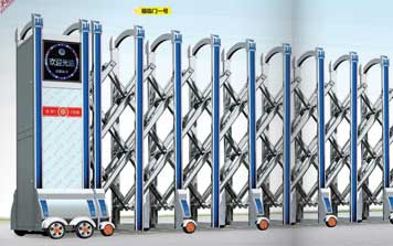 不銹鋼伸縮門 - 福臨門一號不銹鋼伸縮門