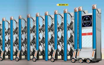 鋼王至尊二號(hào)不銹鋼伸縮門(mén)