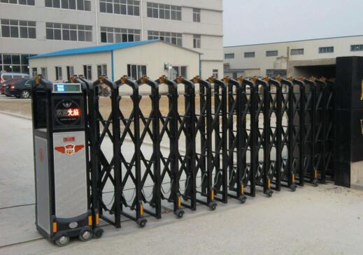 臺(tái)州出安智能為浙江神能科技股份有限公司添上電動(dòng)伸縮門