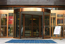 熱烈祝賀東營出安智能旋轉門進駐東營天籟華都