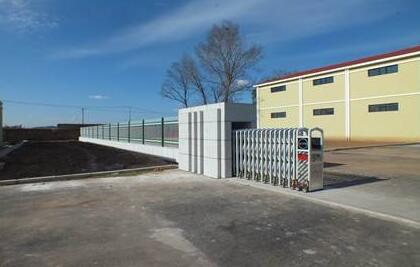 滄州出安智能伸縮門(mén)順利入駐博緣國(guó)際