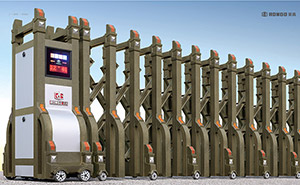 鋁合金伸縮門 - 輝騰002C鋁合金伸縮門