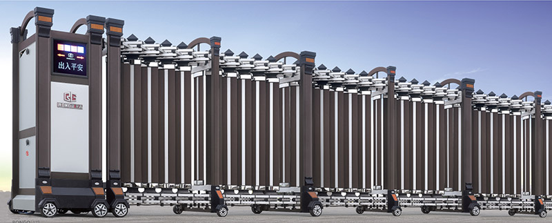 和諧610B鋁合金伸縮門