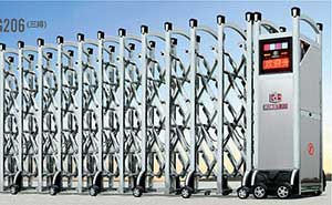 不銹鋼伸縮門(mén) - 精鋼G206（三排）不銹鋼伸縮門(mén)