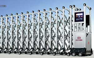 不銹鋼伸縮門 - 精鋼G207（三排）不銹鋼伸縮門