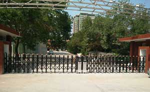 銀川原國土資源廳伸縮門案例 - 中出網(wǎng)-智能出入口與停車充電門戶