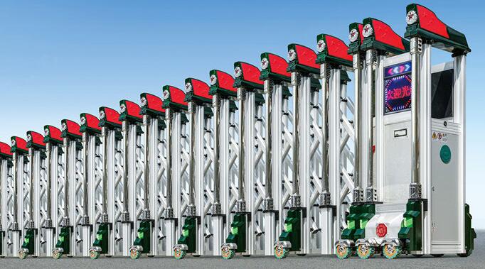 長(zhǎng)江新世界選用南陽(yáng)出安智能伸縮門(mén)