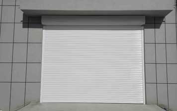 德州出安智能卷簾門亮相在德州永鋒?百合新城項目