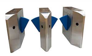 翼閘 - 尖角翼閘