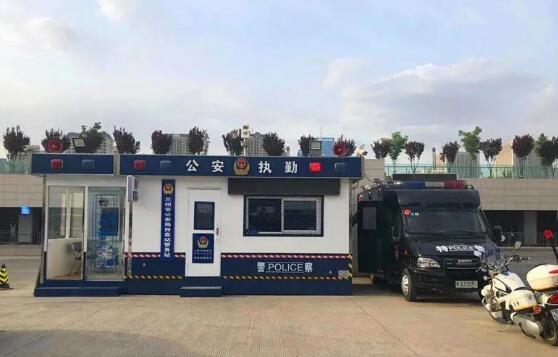 小小蘭州治安崗亭，筑就大平安