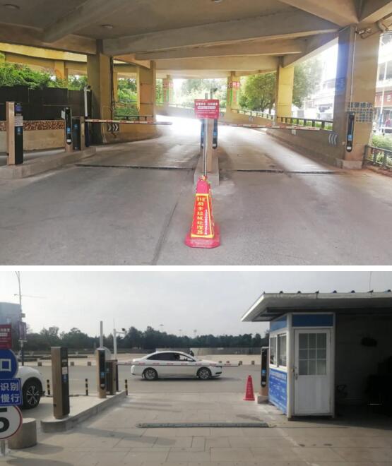 捷順通道閘JSTZ3405A，搭配人臉識別Y10門禁