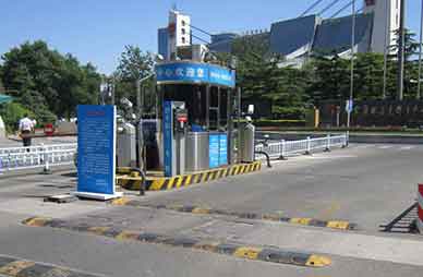 北京奧體中心停車場(chǎng)系統(tǒng)案例