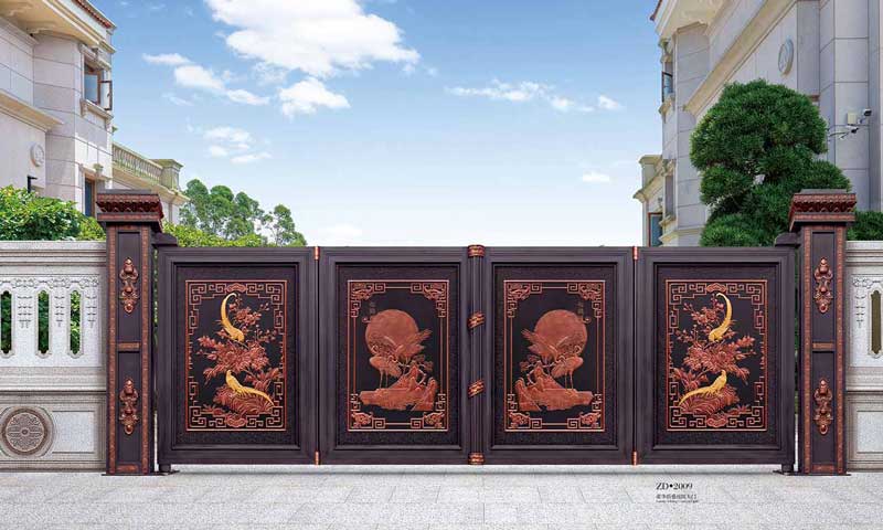 豪華折疊庭院大門ZD2009