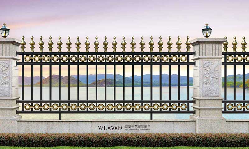 別墅鋁藝庭院圍欄WL5009