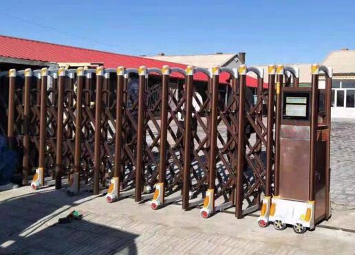 湖州出安智能電動伸縮門成功牽手湖州市東風小學