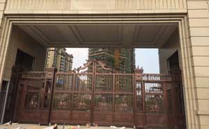 友邦玫瑰公館庭院大門案例