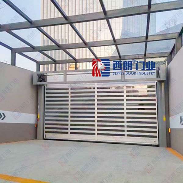 杭州地下停車場硬質快速門