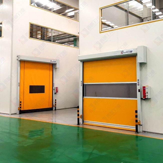 無錫車間內(nèi)部過道快速卷簾門 無錫車間內(nèi)部過道快速卷簾門