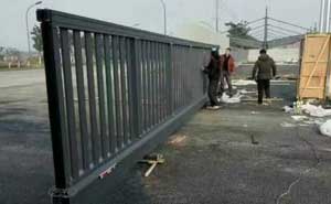 棗莊市體育館懸浮平移門案例