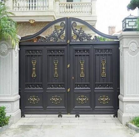 桂林秀峰區(qū)鋁藝歐式大門詳解