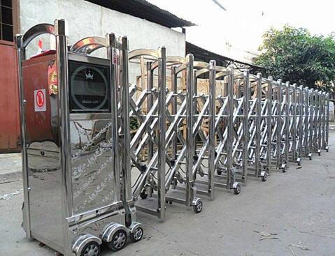 藍(lán)池集團(tuán)有限公司選用邢臺(tái)出安智能伸縮門(mén)